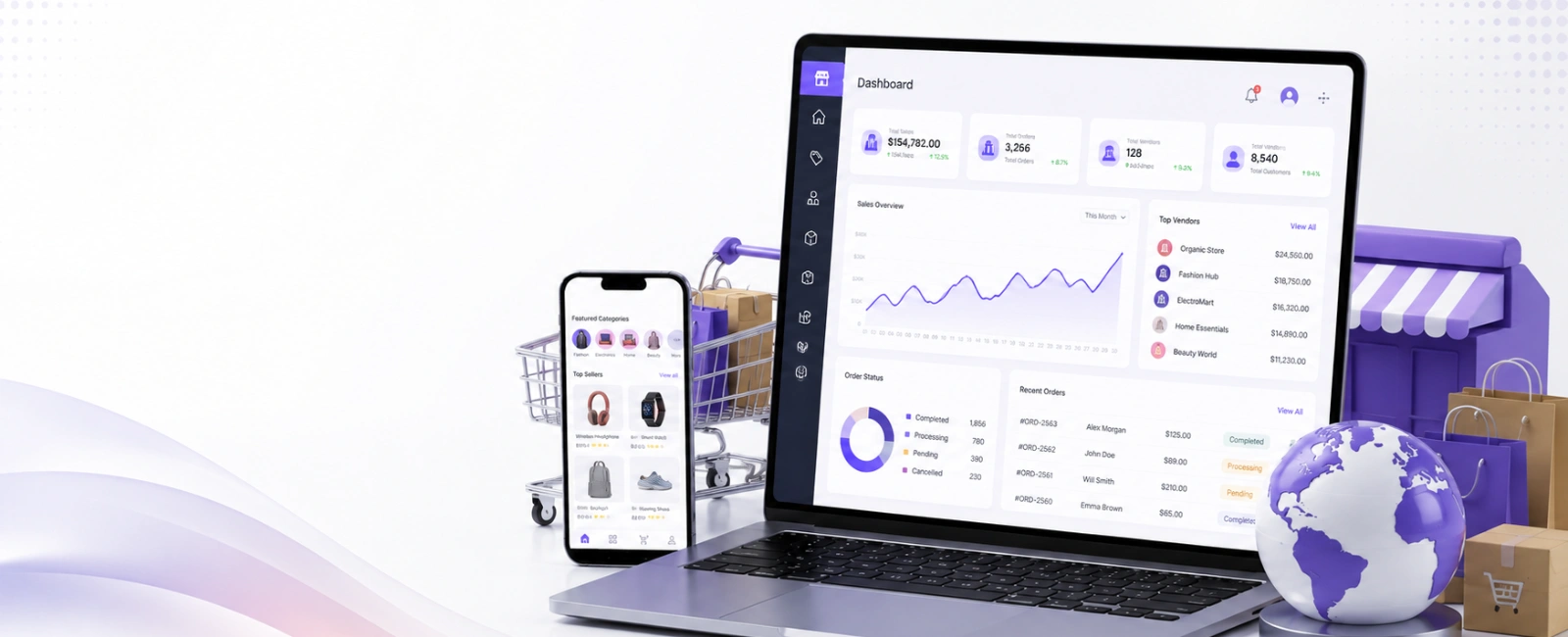 Multi-Vendor eCommerce Development